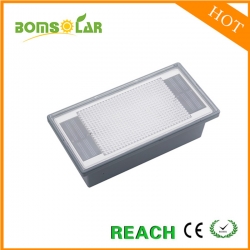 Solar deck light