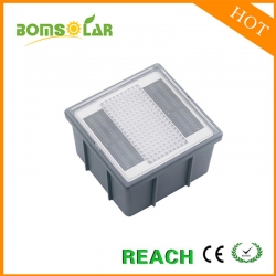 Solar deck light